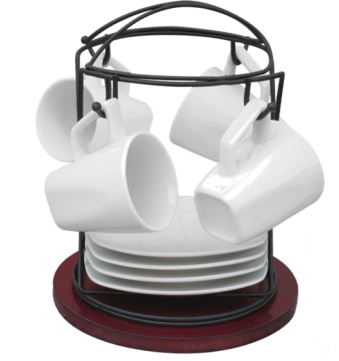 JUEGO DE TAZAS BLANCAS BC-89471