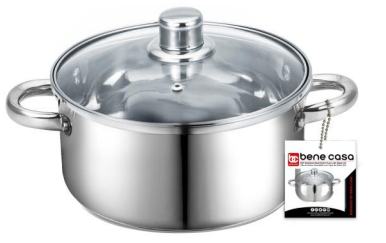 CAZUELA CON TAPA 3QT BC:53706