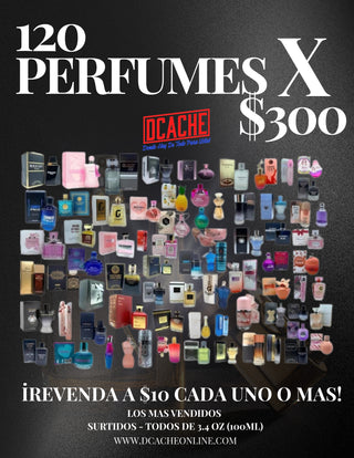120 PERFUMES POR $300 (HAGA SU CUENTA MAYORISTA PRIMERO)
