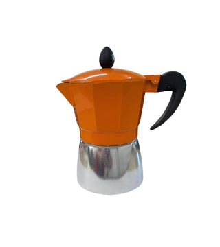 CAFETERA DE ALUMINIO 3 TAZAS COLORES