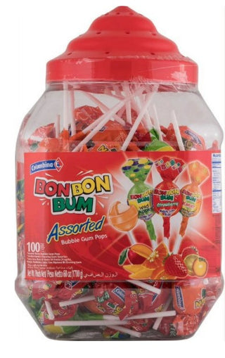 CHUPA CHUPA BOM BOM BUM  100PZS