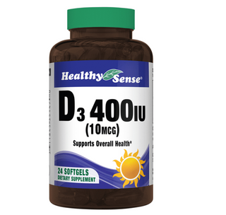 HEALTY SENSE VITAMINA D3 400IU HS3514