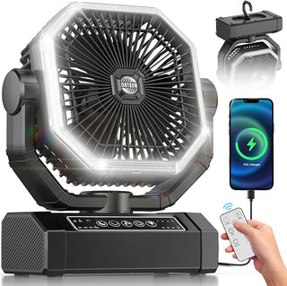 VENTILADOR RECARGABLE F7