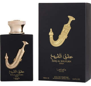 LATTAFA PRIDE  ISHQ AL SHUYUKH GOLD 3.4 FL OZ