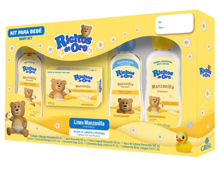 RICITOS DE ORO MANZANILLA SET 4PCS