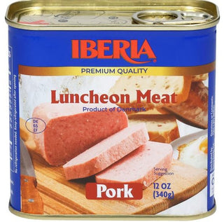 LUNCHEON MEAT PORK 12OZ