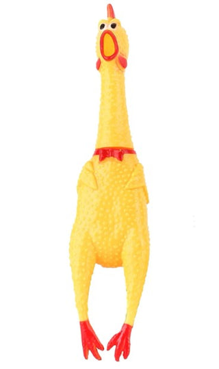 JUEGUETE DE GALLINA DE GOMA