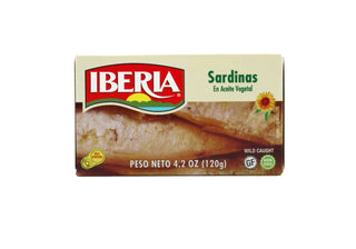 SARDINAS EN ACEITE  IBERIA 4.2 OZ