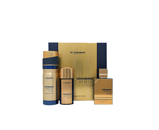 SET AL HARAMAIN AMBER OUD BLUE EDITION 3 PCS