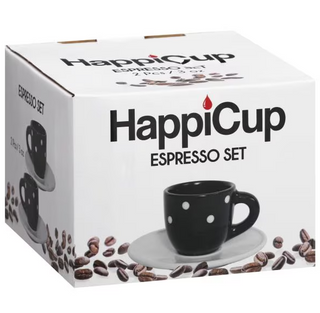 HAPPICUP ESPRESSO  SET 2 TAZAS