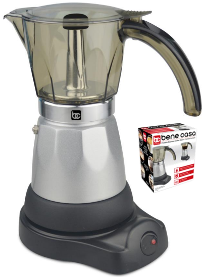 CAFETERA ELECTRICA MAKER 3 CUPS BC-95511