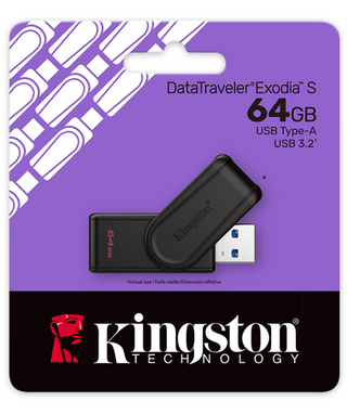 KINGSTON MEMORIA USB 64GB