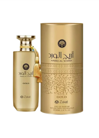 ZAKAT AREEJ AL WARD GOLD 3.4FL.OZ