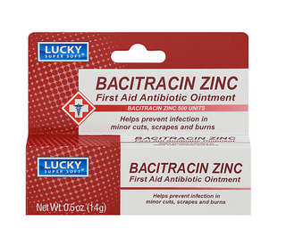 LUCKY BACITRACIN ZINC 0.33 OZ