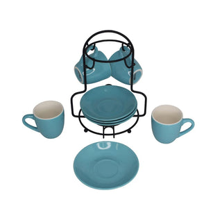 TAZAS IMUSA BLUE/WHITE 22213