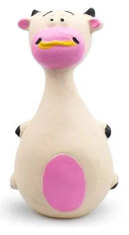 JUGUETE DE VAQUITA DE GOMA